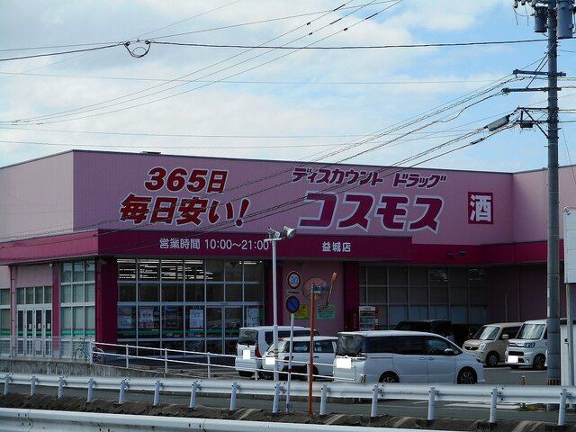 近くのドラッグストアまで600m（徒歩8分）