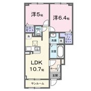 ルシールの間取り画像