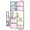 グローティール Aの間取り画像