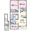 ヴィラ セレーノBの間取り画像