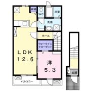 ベル フィオーレ Aの間取り画像