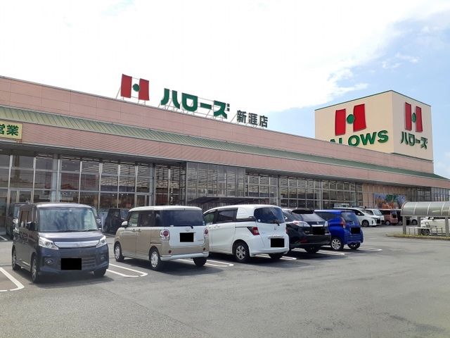 近くのハローズ新涯店まで335m（徒歩5分）