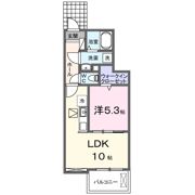 アムール Ⅱの間取り画像