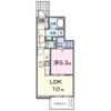 アムール Ⅱの間取り画像