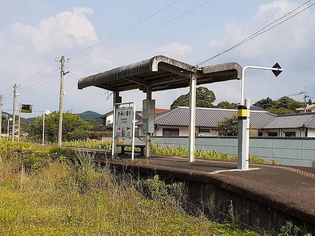 近くの上伊万里駅まで450m（徒歩6分）