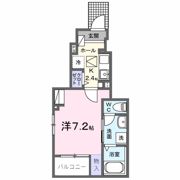 ベルソレイユ青木の間取り画像
