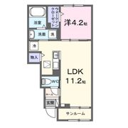 グリーン フォレストの間取り画像