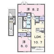 フランAの間取り画像