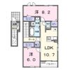 大山ニューライズ Ⅰの間取り画像