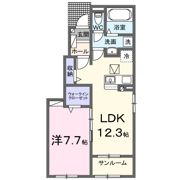 ベルメゾン シャトン Ⅰの間取り画像