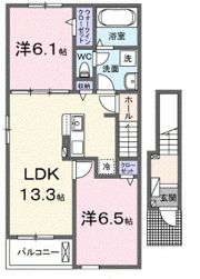 仮）西青山3丁目アパート1の間取り画像