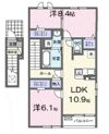 仮）西青山3丁目アパート2の間取り画像