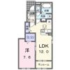 クロスサイド アパートメントⅠの間取り画像