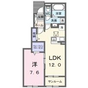 仮）けやき平1丁目アパート Ⅱの間取り画像