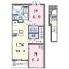 クロスサイド アパートメントⅡの間取り画像