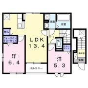 ハウス フェリーチェ Ⅰの間取り画像