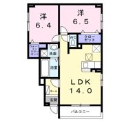 フラワリー青葉の間取り画像