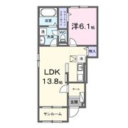 豊郷サンライフⅡの間取り画像