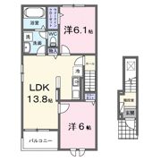 豊郷サンライフⅡの間取り画像