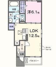 ヴィラ ブリーズの間取り画像