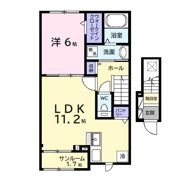 ヒカルサ市原姉ヶ崎ウエストの間取り画像