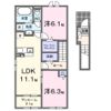 リヴィエールTAMAの間取り画像