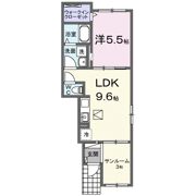 フラワーの間取り画像