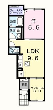 ベルデの間取り画像