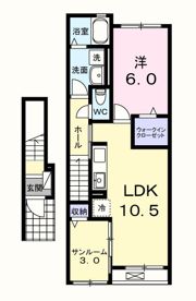 ベルデの間取り画像