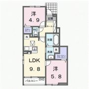 ポノ Aの間取り画像