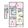 ポノ Aの間取り画像