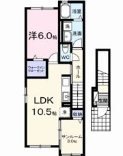 サニークレストの間取り画像