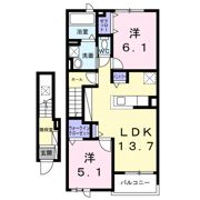 アヴァンス パレイルの間取り画像