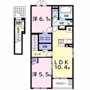 グレースコートBの間取り画像