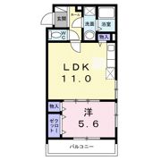 エアフォルク三ツ沢の間取り画像