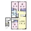 ソレイユ グラス Aの間取り画像