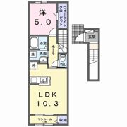ミルホイール Ⅱの間取り画像