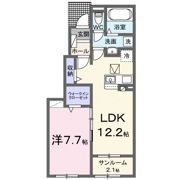エクラ23の間取り画像