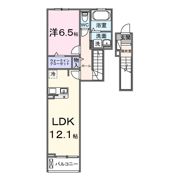 サニー ウエストの間取り画像