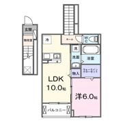 サニー ウエストの間取り画像