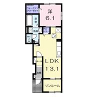 聖和町アパート（028123401）の間取り画像