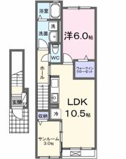 サニーパークの間取り画像