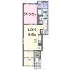 作草部町アパート(028126201)の間取り画像