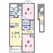 エタニティ・Aの間取り画像