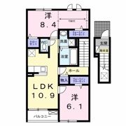 エタニティ・Dの間取り画像