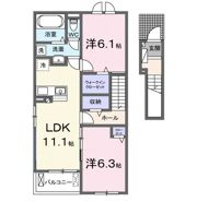セレーノ カーサの間取り画像