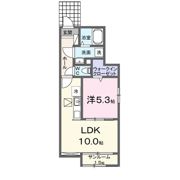 DK エステート 守山の間取り画像