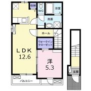プラシード・ヴィラM Aの間取り画像