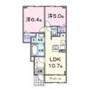 アルモニーBの間取り画像