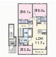 アルモニーBの間取り画像